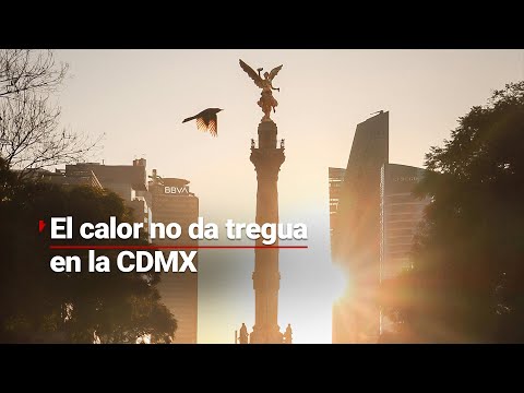 Ciudad de México se derrite junto con los capitalinos.