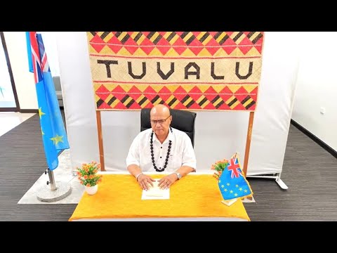 Tuvalu's new PM reaffirms his government will maintain diplomatic ties with Taipei, ruling out a shi