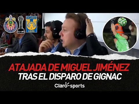 Asi? reaccionamos ante la excelsa atajada de Miguel Jime?nez tras el disparo de Gignac