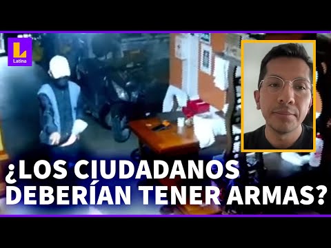 Ciudadanos portando armas en Perú: ¿Es peligroso a largo plazo?