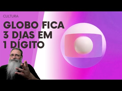 GLOBO amargou 3 DIAS no FINAL de SEMANA com IBOPE abaixo dos 10 PONTOS em COLAPSO de AUDIÊNCIA