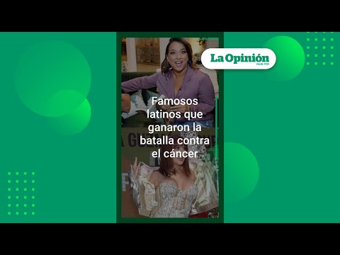 Adamari López y más celebridades latinas que vencieron el cáncer #Shorts | La Opinión