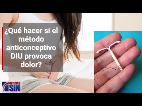 ¿Qué hacer si el método anticonceptivo DIU provoca dolor?