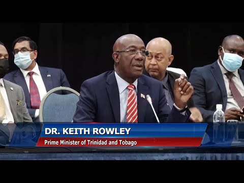 PM Rowley Calls For Cooperation Between US And Caribbean Banks