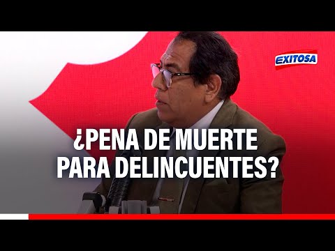 San Luis a favor que Perú se retire del Pacto de San José: Delincuentes deben eliminarse
