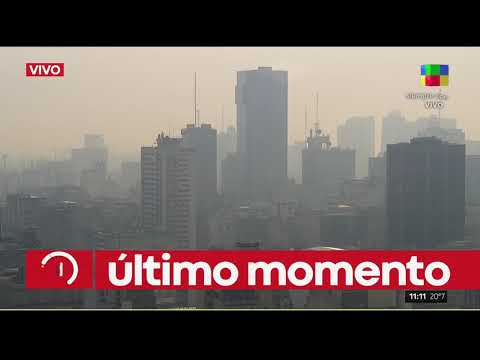 Preocupación por el humo en Buenos Aires