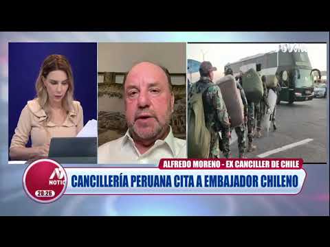 Alfredo Moreno sobre crisis migratoria: El problema es fácil de arreglar entre Chile y Perú