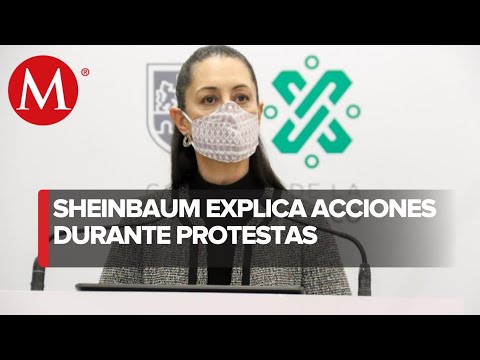 Cierre del Zócalo, para evitar confrontaciones de manifestantes: Sheinbaum