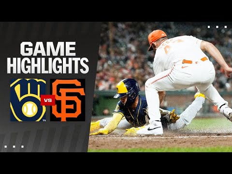 Brewers vs. Giants Game Highlights (9/10/24) | MLB Highlights