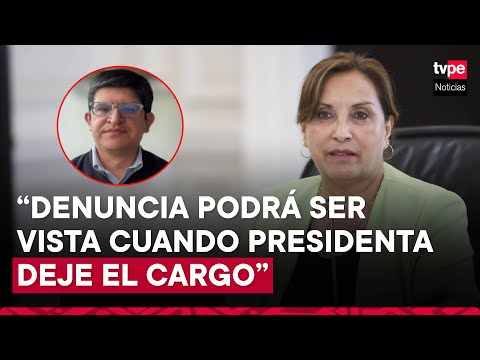 Presidenta Boluarte: fiscal de la nación presenta denuncia constitucional en su contra