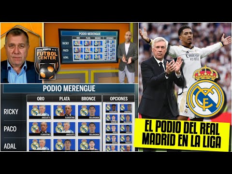 Los más valiosos REAL MADRID: Jude Bellingham, Carlo Ancelotti y Florentino Pérez | Futbol Center