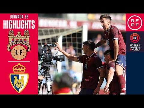 하이라이트 프리메라페데라시온 | 폰테베드라 3 - 1 폰페라디나 | 라운드 32 | 2025-26시즌
