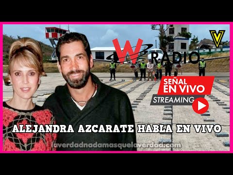 ?? EN VIVO ?? ALEJANDRA AZCARATE EL AVIÓN DE SU ESPOSO MIGUEL JARAMILLO CARGADO CON COCAÍNA