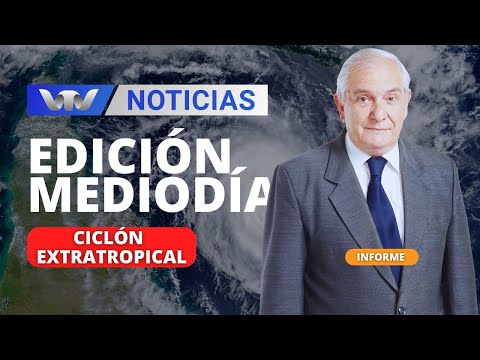 Edición Mediodía 3/11 | ¿Cómo avanza el ciclón extratropical en la costa uruguaya?