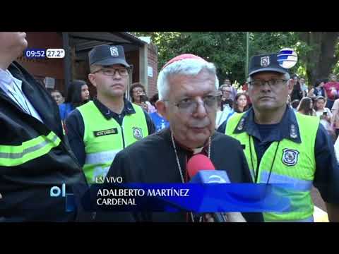 Palabras del cardenal Adalberto Martínez durante la festividad en Limpio