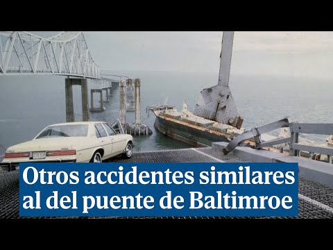 El puente de Baltimore no ha sido el único: otros accidentes similares en EEUU