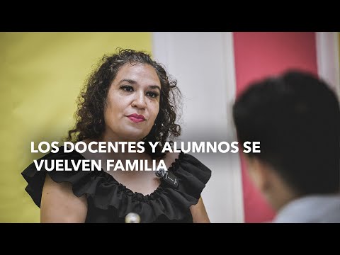 Los docentes y alumnos se vuelven familia