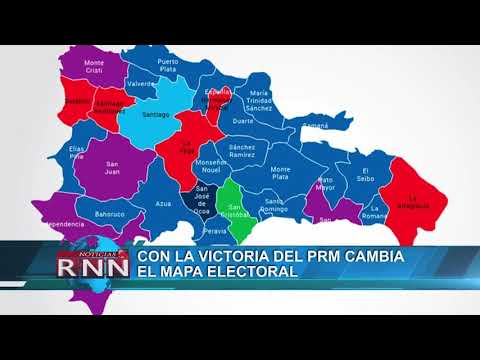 Con la victoria del PRM, cambia el mapa electoral