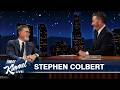 Stephen Colbert on the Emmys, His Wife Hating His Beard & Gifting Jimmy His Captain America Shield