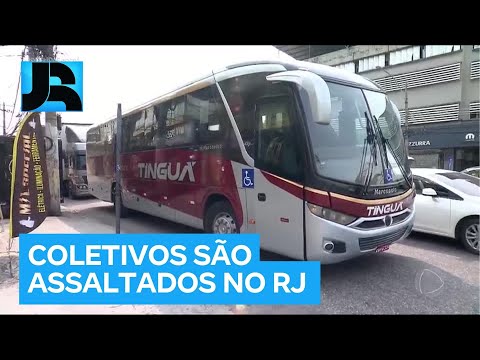 Passageiros de dois ônibus vivem momentos de pânico e terror no Rio de Janeiro