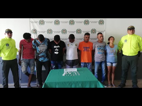 Policía capturó a siete integrantes de la banda ´Por Fin´, en Repelón y Barranquilla