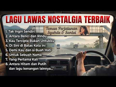 LAGU LAWAS NOSTALGIA TERBAIK - Teman Perjalanan Syahdu & Santai (Pop Ballad AI Cover)