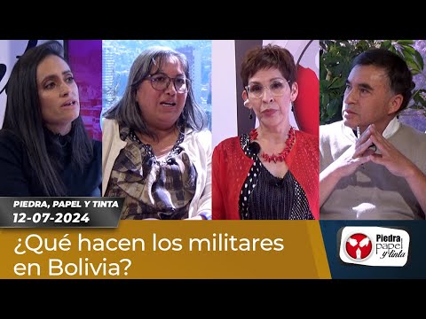 Expertos analizan rol de militares y policías en golpes de Estado en Bolivia