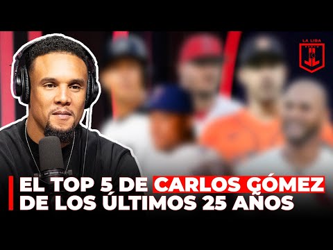 CARLOS GOMEZ COMO PANELISTA DE LA LIGA TIENE SU PROPIO TOP 5 DE MLB
