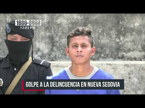 15 personas capturadas por delitos de alta peligrosidad en Nueva Segovia - Nicaragua