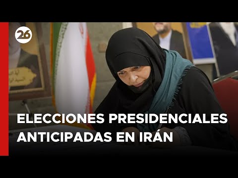 Comenzaron las elecciones presidenciales anticipadas en Irán