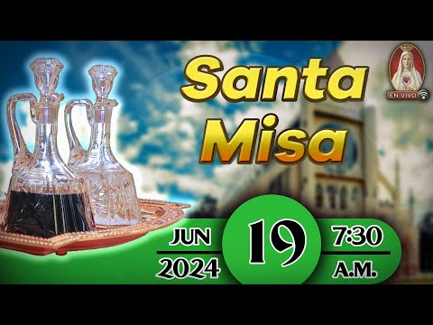 Rosario y Santa Misa en Caballeros de la Virgen, 19 de junio de 2024 ? 7:30 a.m.