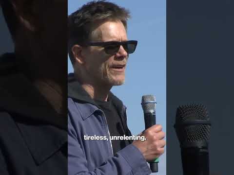 Kevin Bacon returns to 'Footloose' high school after students contribute to his nonprofit #shorts