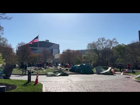 Anti-war protesters dig in as some schools close encampments after reports of antisemitic activity