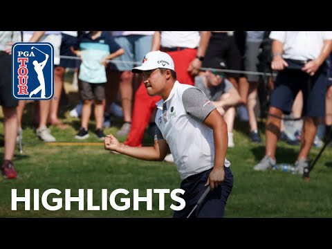 Golf 🏑K.H. Lee's 9-under 63 defends AT&T Byron Nelson title | Round 4 | AT&T Byron Nelson | 2022
