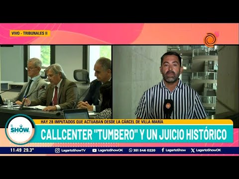 JUICIO HISTORICO 28 imputados por el call center tumbero
