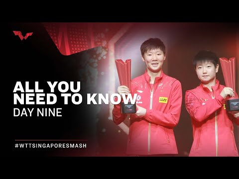 Table Tennis 🥍 All you need to know | Day 9 of Singapore Smash 2022