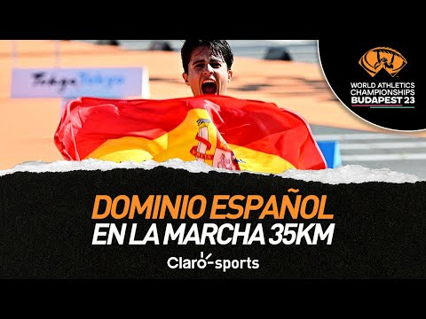 Dominio español en la marcha 35km del Mundial de Atletismo 2023