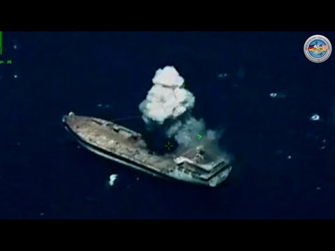 EEUU y Filipinas hunden durante unas maniobras un buque en el Mar de China
