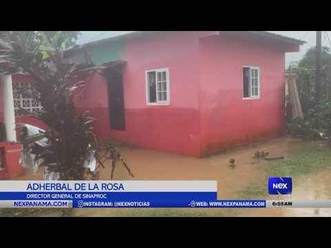 SINAPROC brinda detalles de las afectaciones por inundaciones en Panama? Oeste