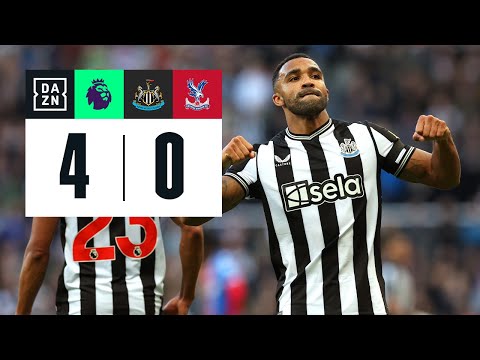 Newcastle vs Crystal Palace (4-0) | Resumen y goles | Highlights Premier League
