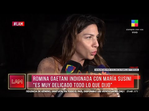 Facundo Arana y María Susini vs. Romina Gaetani