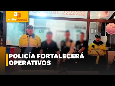 Policía capturó a tres ladrones dedicados al hurto de motos en Bogotá | CityTv