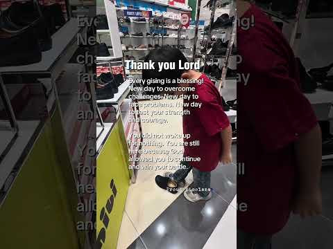 New day, new blessings, new chances.