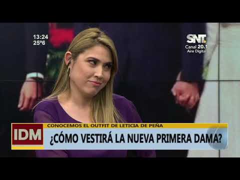 Acto de Asunción Presidencial: ¿Cómo vestiría la nueva primera dama?