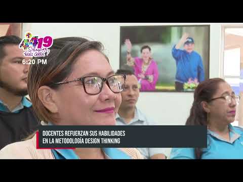 Taller de Innovación y Creatividad para docentes en el INATEC - Nicaragua