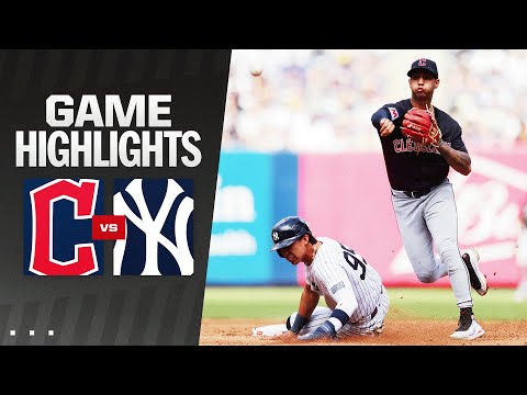 Guardians vs. Yankees Game Highlights (8/22/24) | MLB Highlights