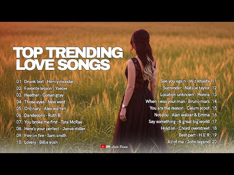 Top Trending Love Songs 2025 🎶🩷|| Ordinary - Alex Warren, Heather, Those Eyes, Favorite Lesson