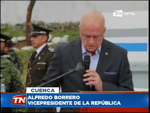 Vicepresidente de la república inauguró escuela Policial en Quingeo