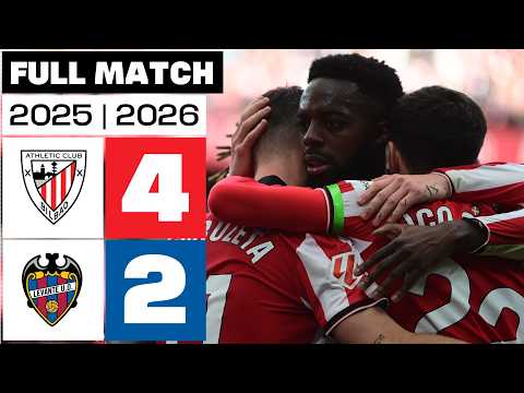 아틀레틱 클루브 4 - 2 레반테 2025/26 풀경기
