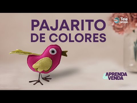 PAJARITO DE COLORES PAÑO LENCY en Aprenda y Venda - Teleamiga